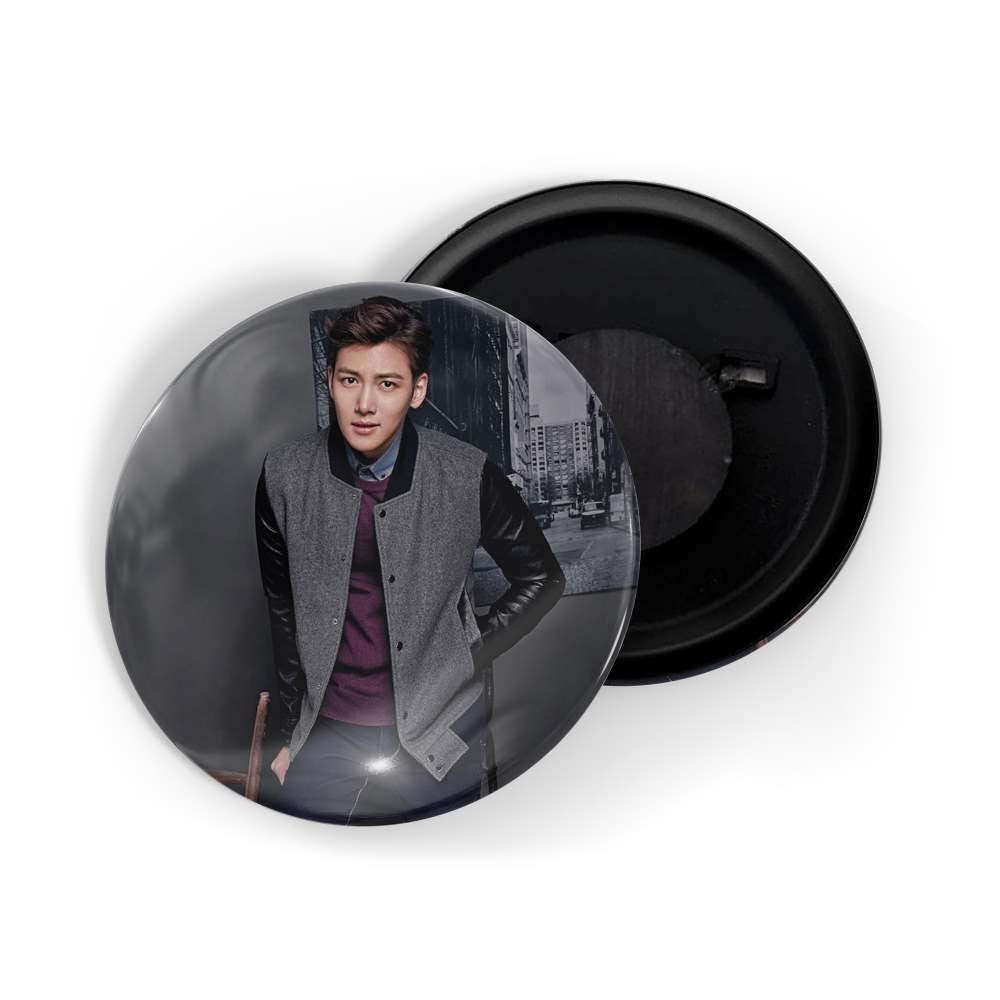 dhcrafts Fridge Magnet K-Drama Korean Actor Multicolour Ji Chang-wook D14 Glossy Finish Design Pack of 1